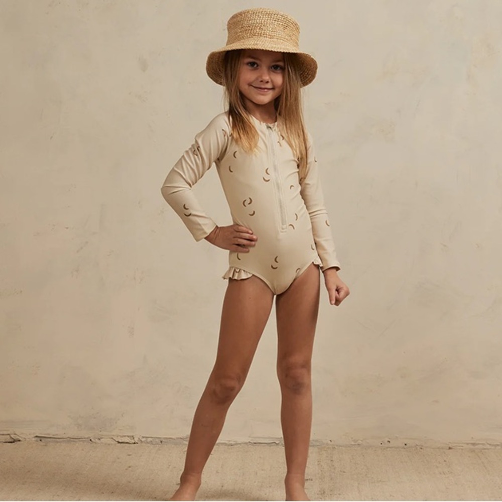 Rylee + Cru Rashguard One Piece Bananas - Picture 4 of 4